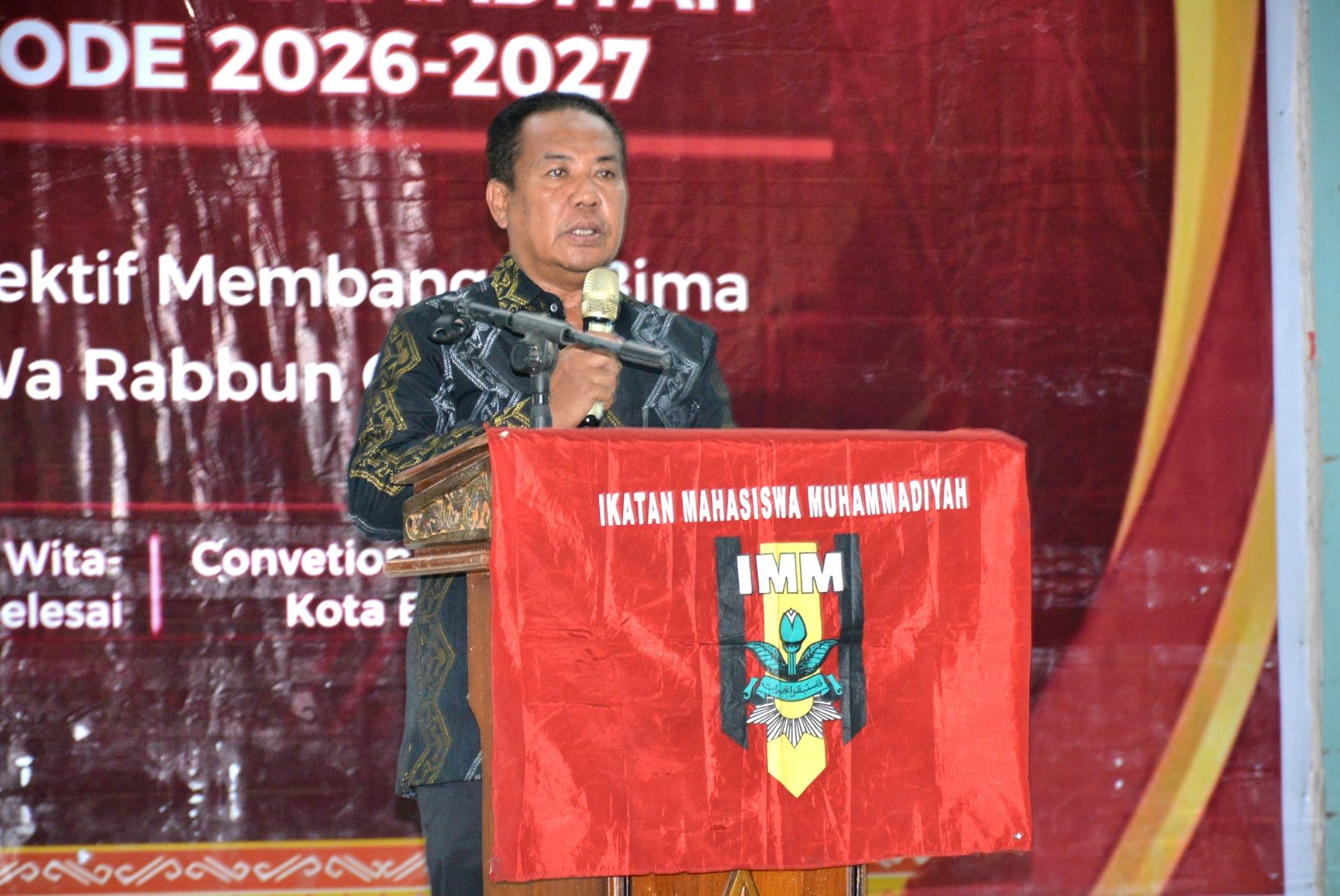 Staf Ahli Wali Kota Hadiri Pelantikan PC IMM Bima, Ajak Kader Berkontribusi untuk Daerah