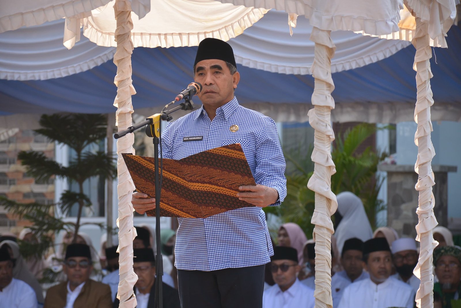 Sekda Kota Bima Pimpin Upacara Hari Santri 2026, Dorong Santri Berkontribusi Menuju Indonesia Emas