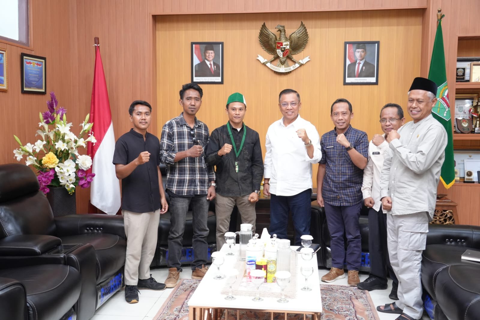 Wali Kota Bima Terima Audiensi HMI Badan Koordinasi Bali Nusra