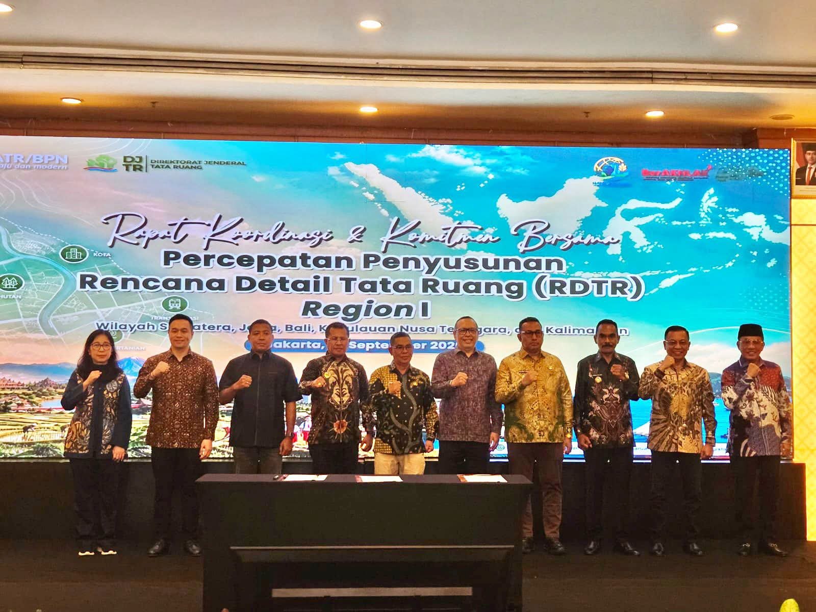 Wali Kota Bima Teken Komitmen Percepatan Penyusunan RDTR