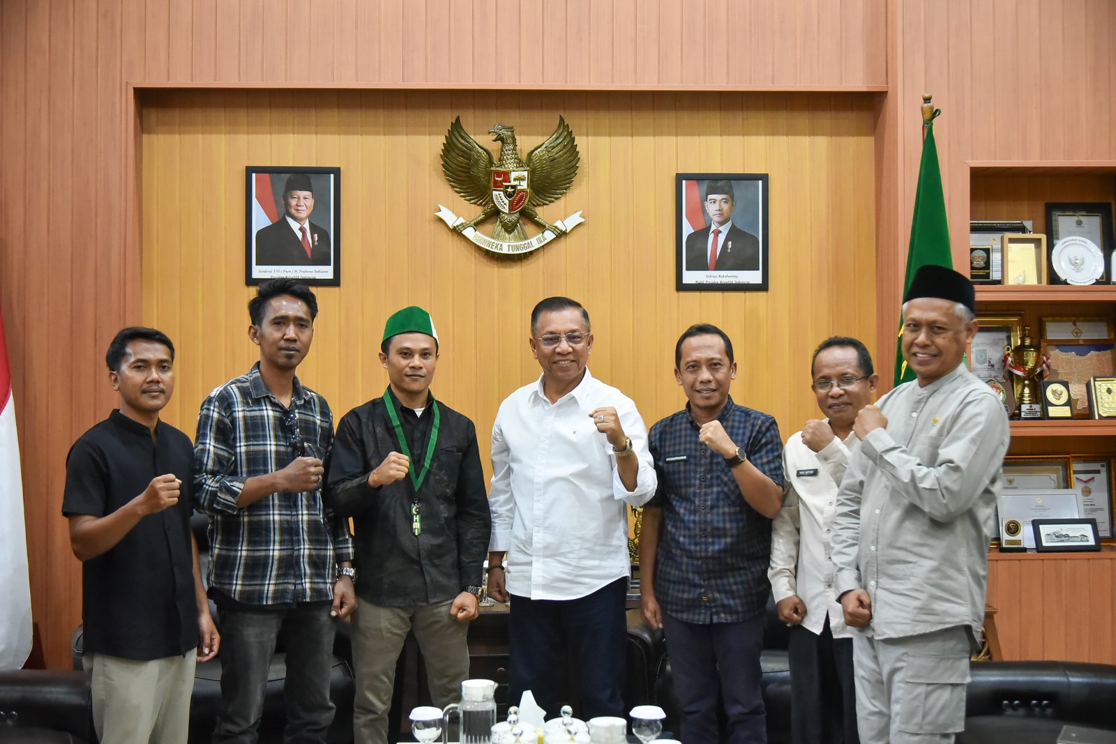 Wali Kota Bima Terima Audiensi HMI Badko Bali Nusra