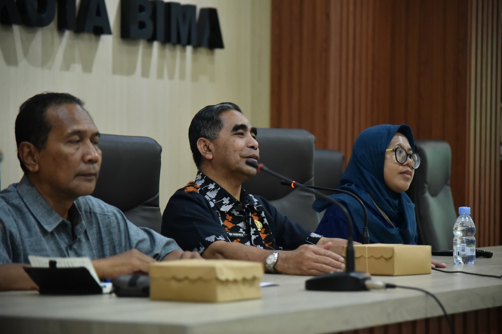 Sekda Kota Bima Dorong Mitra SPPG Penuhi Jaminan Sosial Relawan