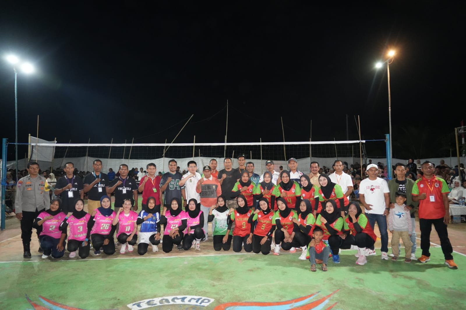 Tim Voli Putri Kolo Juara Melayu Cup I Kota Bima
