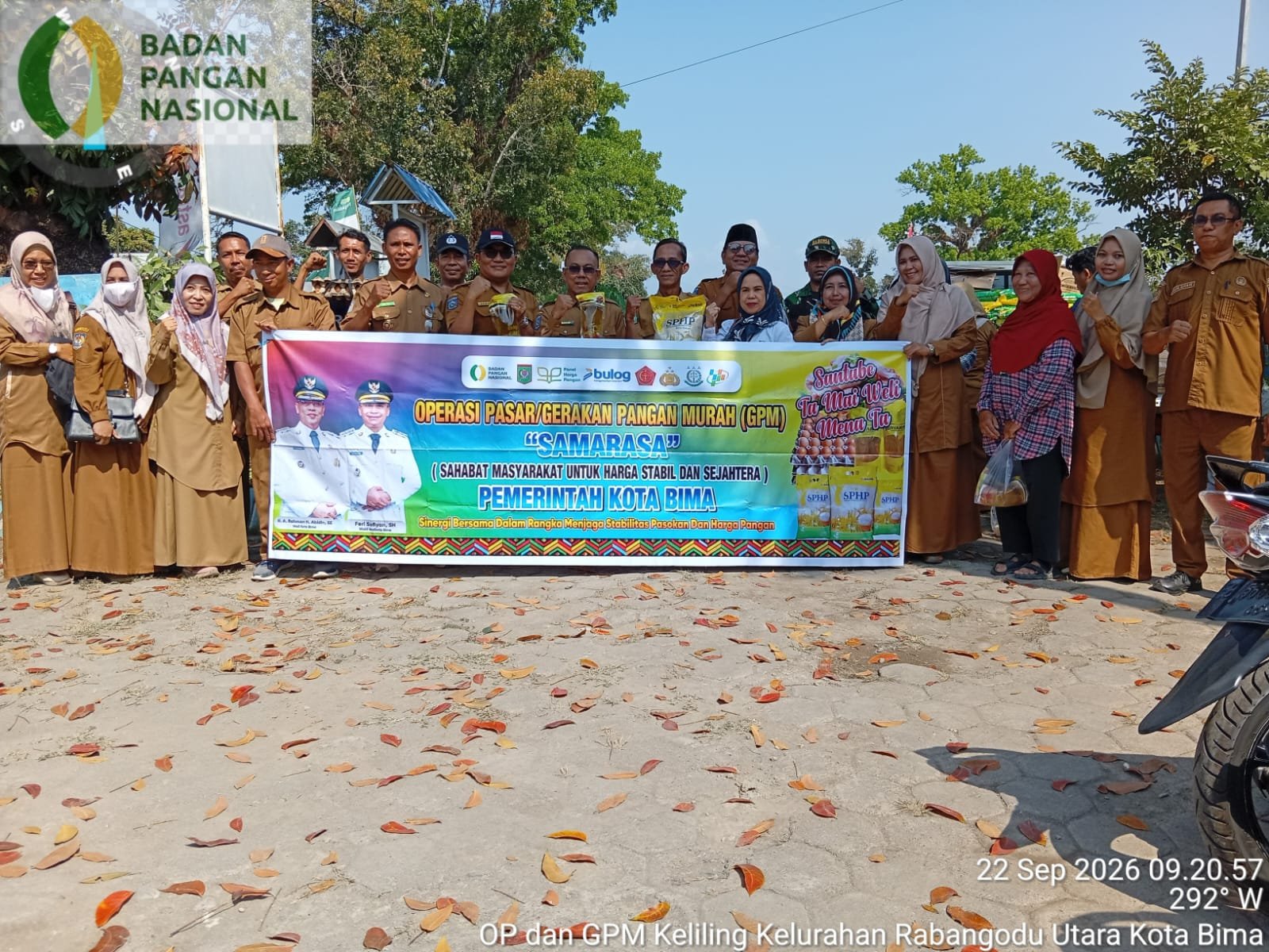 GPM Keliling SAMARASA Hadir di Rabangodu Utara Kota Bima
