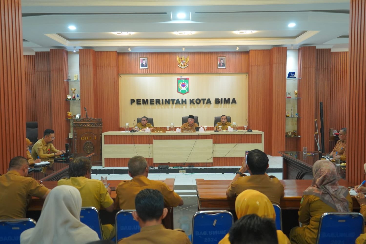 Wali Kota Bima Minta OPD Bergerak Cepat Hadapi Penilaian Adipura dan Krisis Air