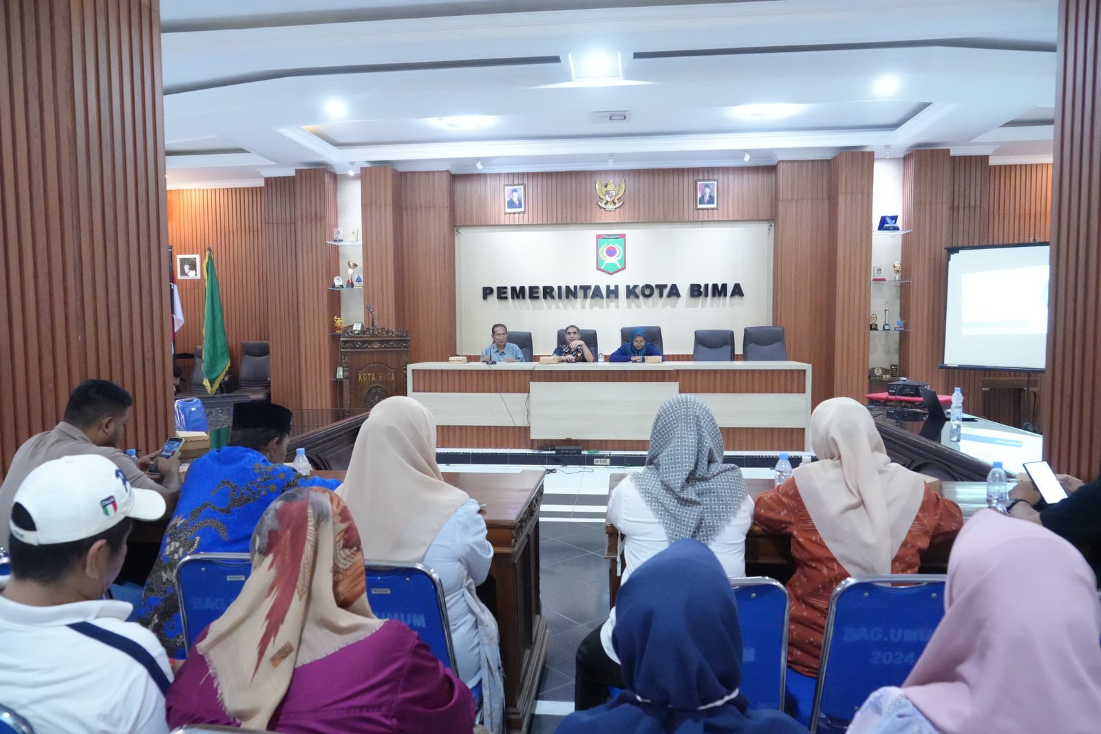 Sekda Kota Bima Dorong Mitra SPPG Jamin Perlindungan Sosial Relawan