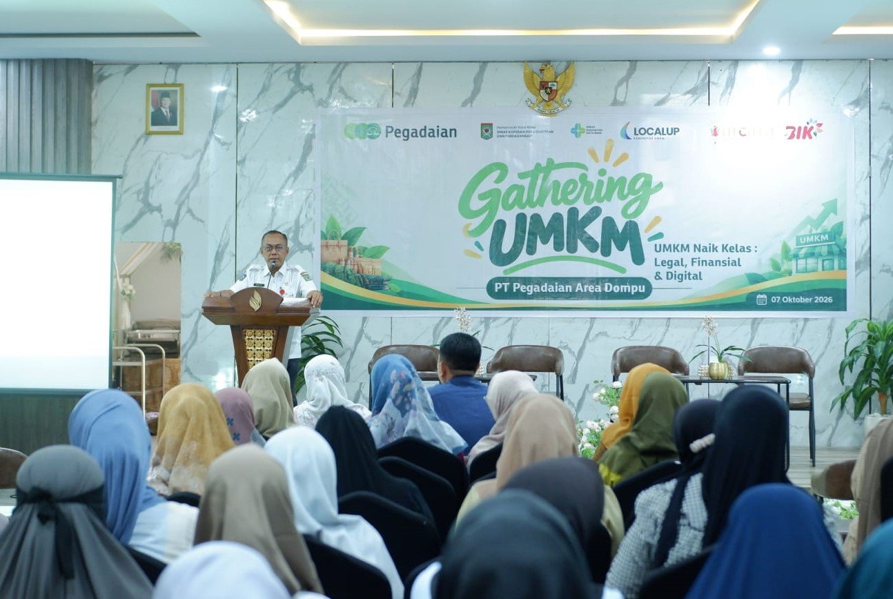 Talkshow UMKM Naik Kelas di Kota Bima Bahas Legalitas dan Literasi Keuangan